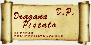 Dragana Pištalo vizit kartica